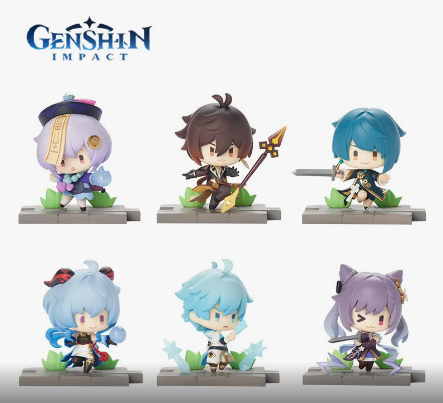 Coleção Heróis Genshin Impact - Liyue
