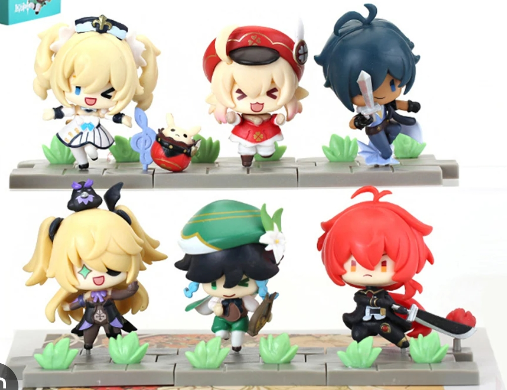 Collection Battle Heroes Genshin of Mondstadt Impact